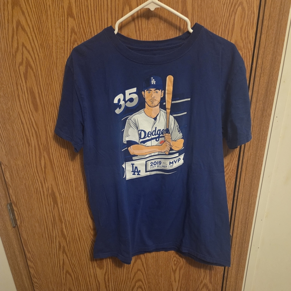 Fanatics Los Angeles Dodgers Cody Bellinger Shirt Sz Large Men's MLB